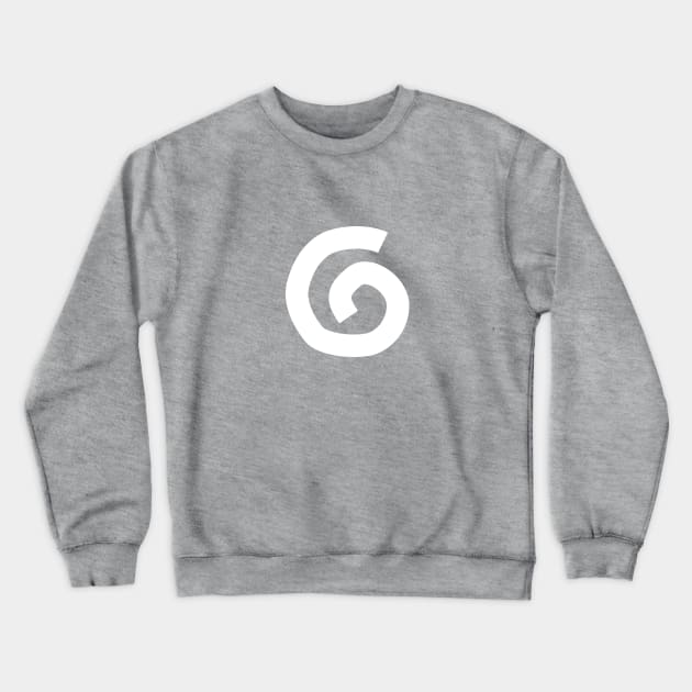 White Spiral | Kinoshita Kazuya night tee Crewneck Sweatshirt by PinPom